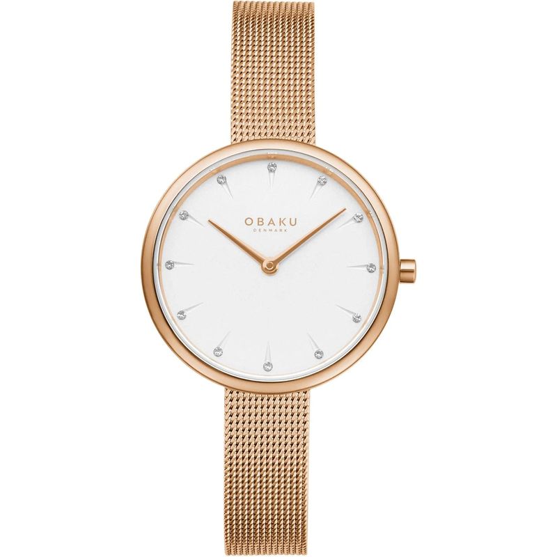 Obaku Womens Classic White Dial Watch - V233lxvimv 77$